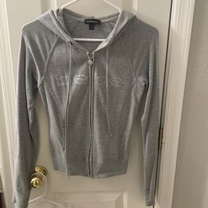 Brand new Bebe jacket medium size gray color super light weight